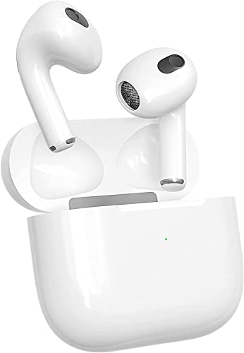 Auriculares Inalámbricos, Auriculares Bluetooth 5.3 Estéreo Dos micrófonos Cancelación de Ruido, Cascos Inalambricos con Sensor de Piel e Control Táctil, Sports IPX7 Wireless Carga para iOS Android