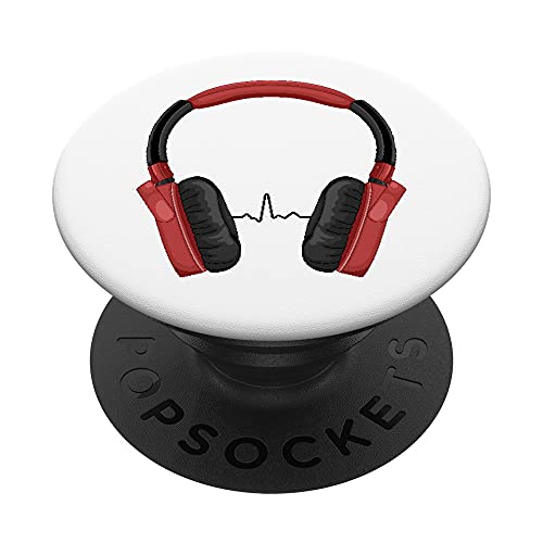 Auriculares musicales Electro House PopSockets PopGrip Intercambiable