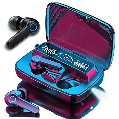 Auriculares TWS Bluetooth compatibles con Xiaomi Mi 9/10/11 In-Ear Auriculares Inalámbricos Control táctil Pantalla LED